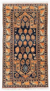 A semi-antique Persian rug, probably Ardebil, "c 189 x 100 cm.