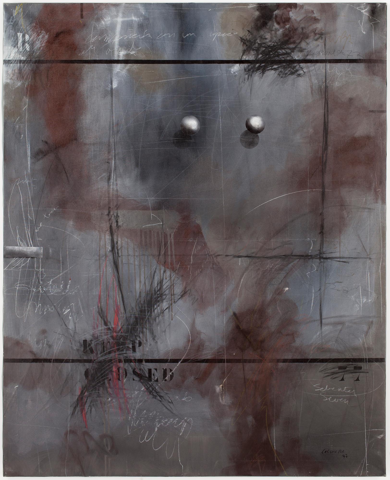 FRANCISCO CORCUERA, olja på duk, signerad o daterad 1977.