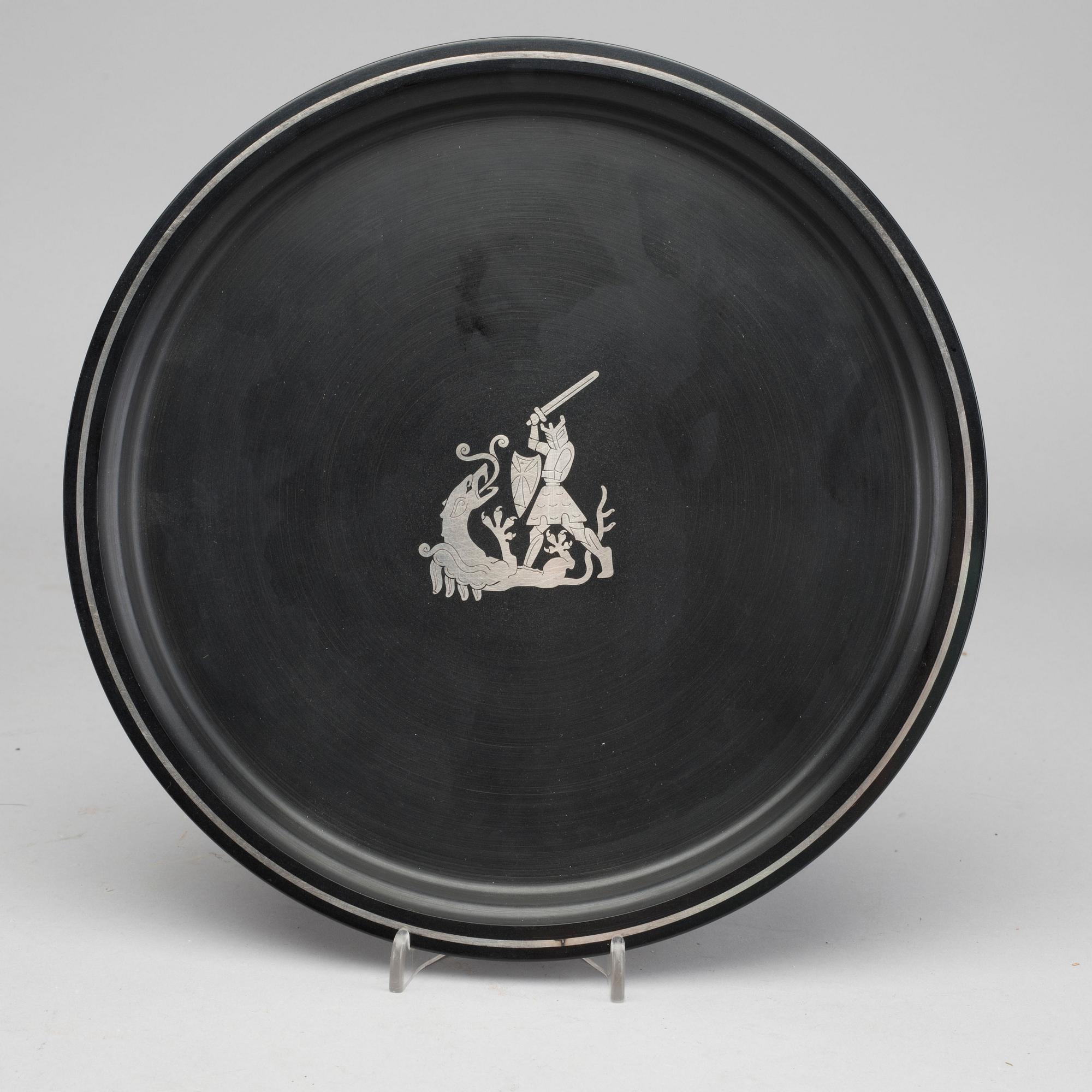 A PAIR OF ISOLITE TRAYS, Perstorp.