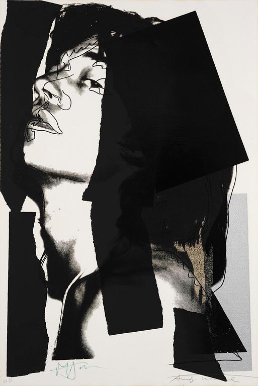 Andy Warhol, "Mick Jagger".