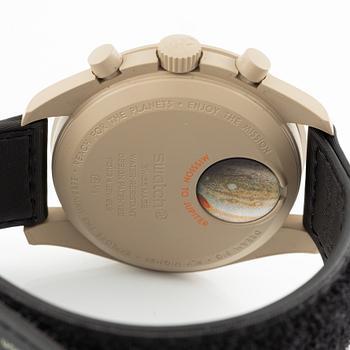 Omega/Swatch, MoonSwatch, "No Reserve", collection of 14 pcs, chronograph, wristwatches, 42 mm.