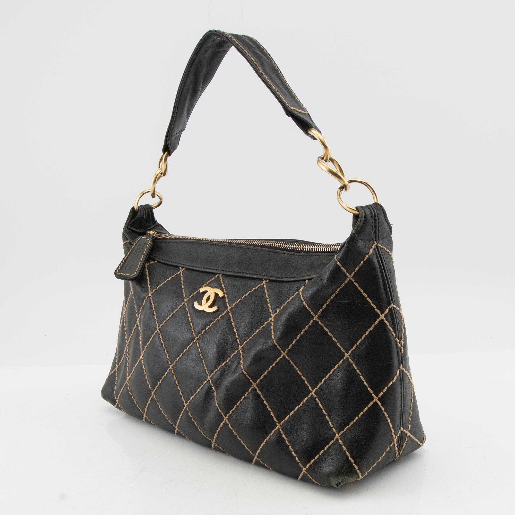 Chanel,  wild stitch CC shoulder bag 2003/2004.