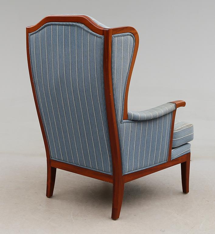 FÅTÖLJ, "Husfadern", Carl Malmsten, Jubileumsmodell nr 470, 1988.