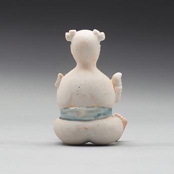 FIGURIN, biskviporslin, Qing dynastin, Qianlong (1736-95).