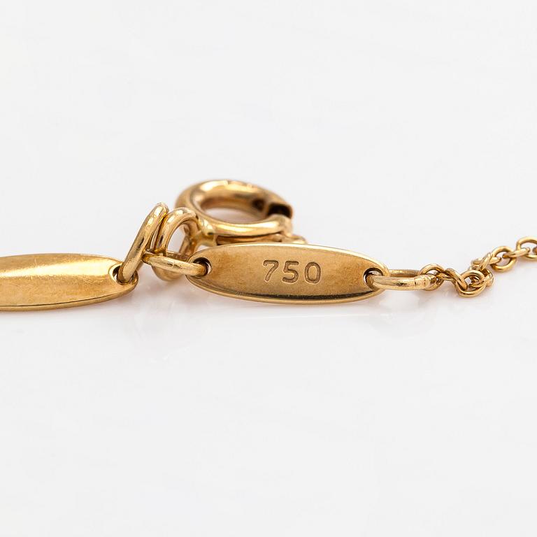 Tiffany & Co, Elsa Peretti, 'Quadrifoglio' necklace, 18K gold.