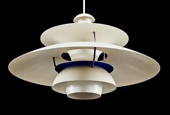TAKLAMPA, "PH-lampa", Poul Henningsen, Louis Poulsen, 1900-talets fjärde kvartal. Höjd ca 28 cm.