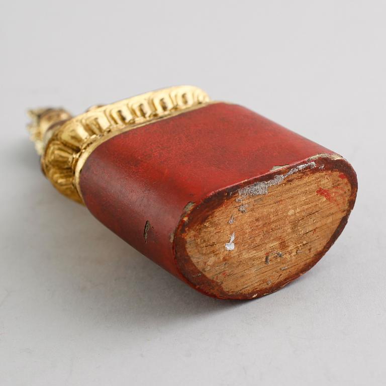 SKULPTUR, trä, Kina.