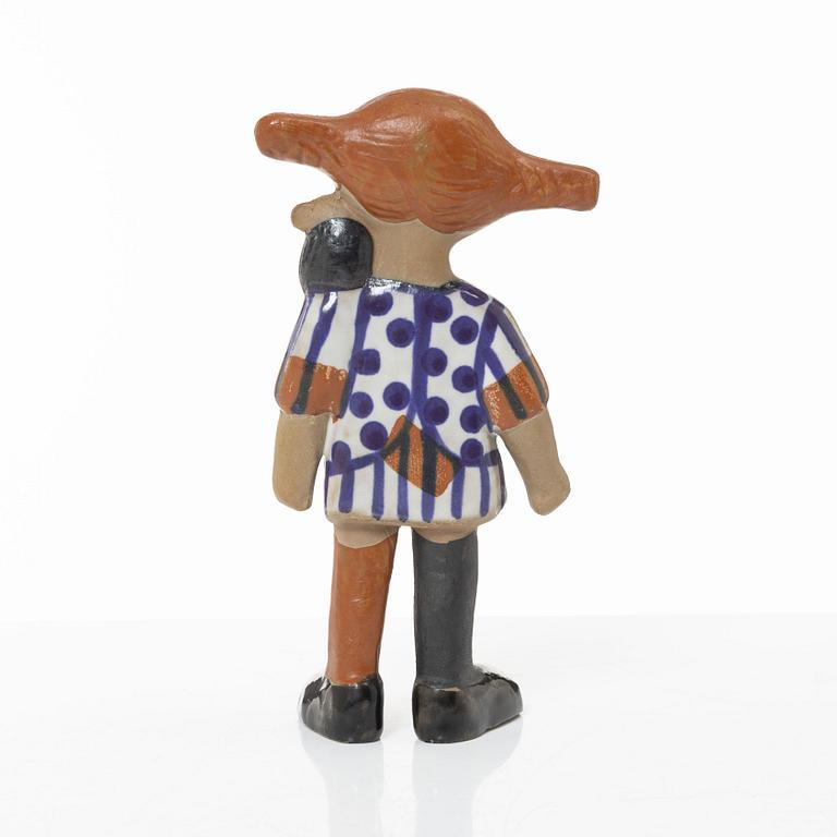 Lisa Larson, a stoneware figurine, "Pippi Longstocking", Gustavsberg.