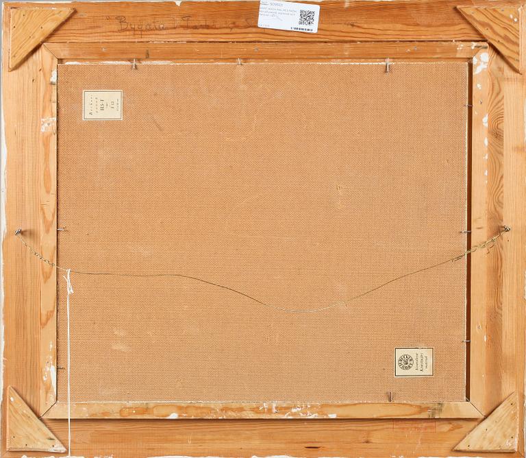 AKKE HUGH MALMESTRÖM, olja på pannå, signerad och daterad -48.