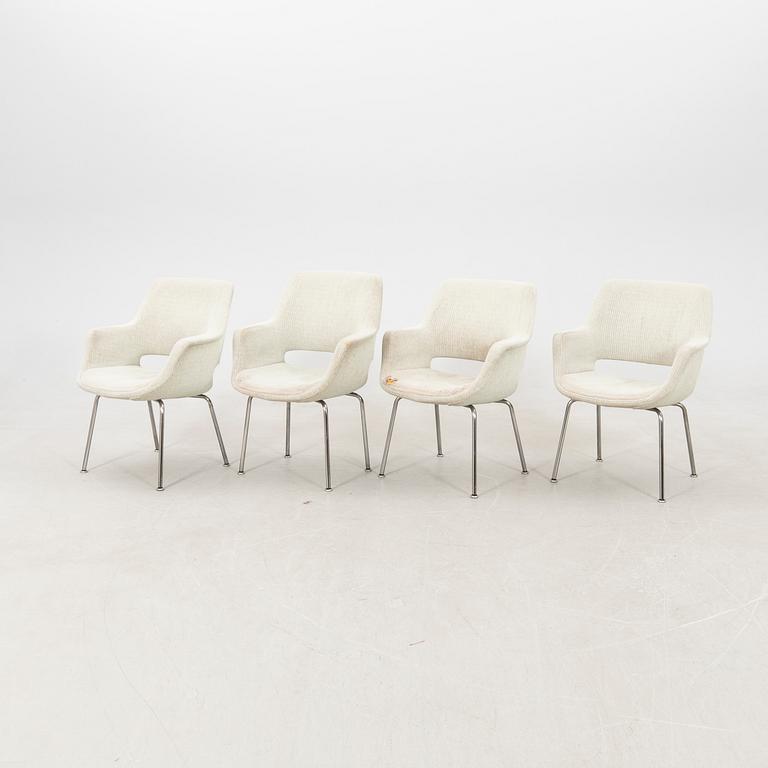 Armchairs 4 pcs "Jupiter 08567" Asko 1970s.