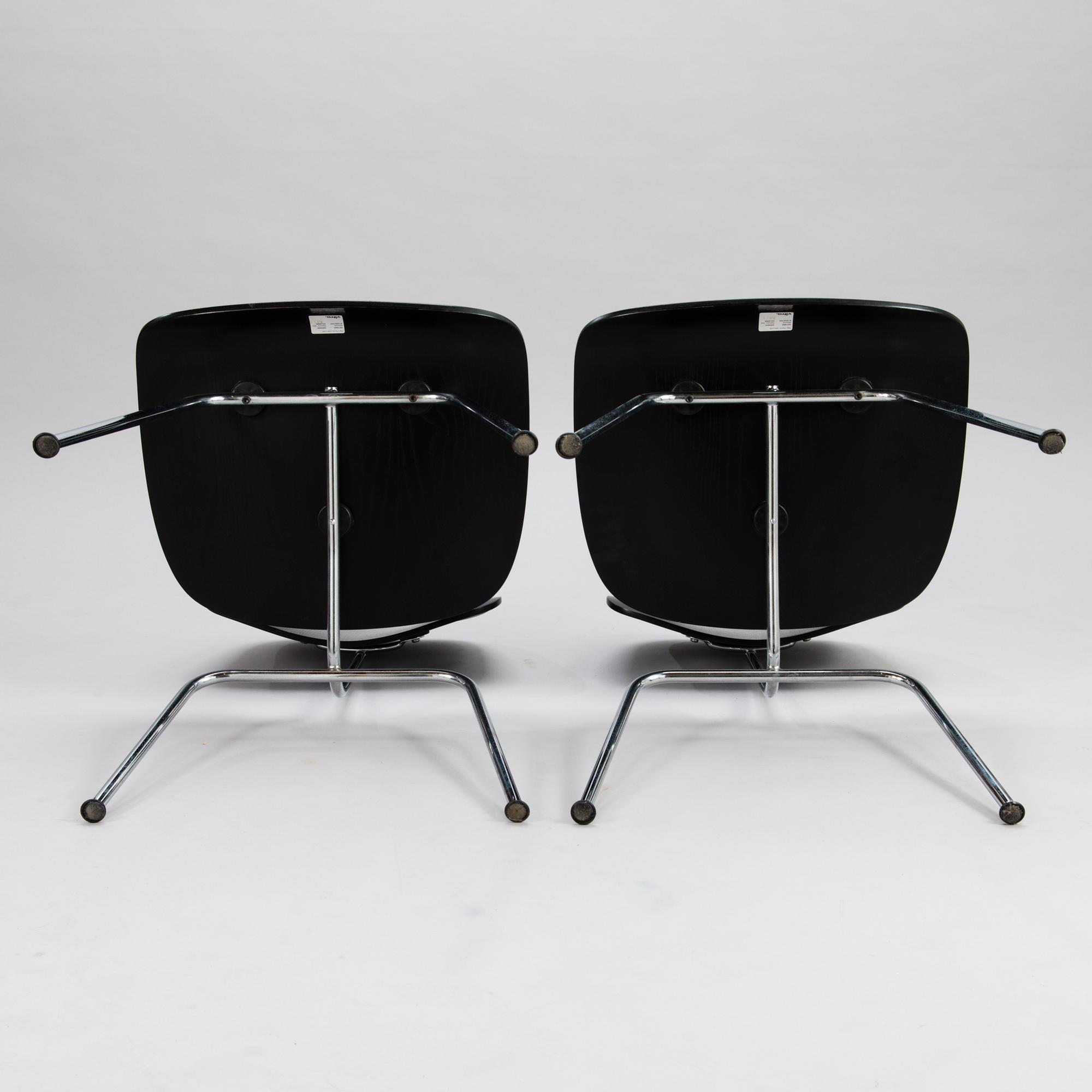 CHARLES & RAY EAMES, tuolipari, "DCM", Plywood Group, Vitra, 2005.