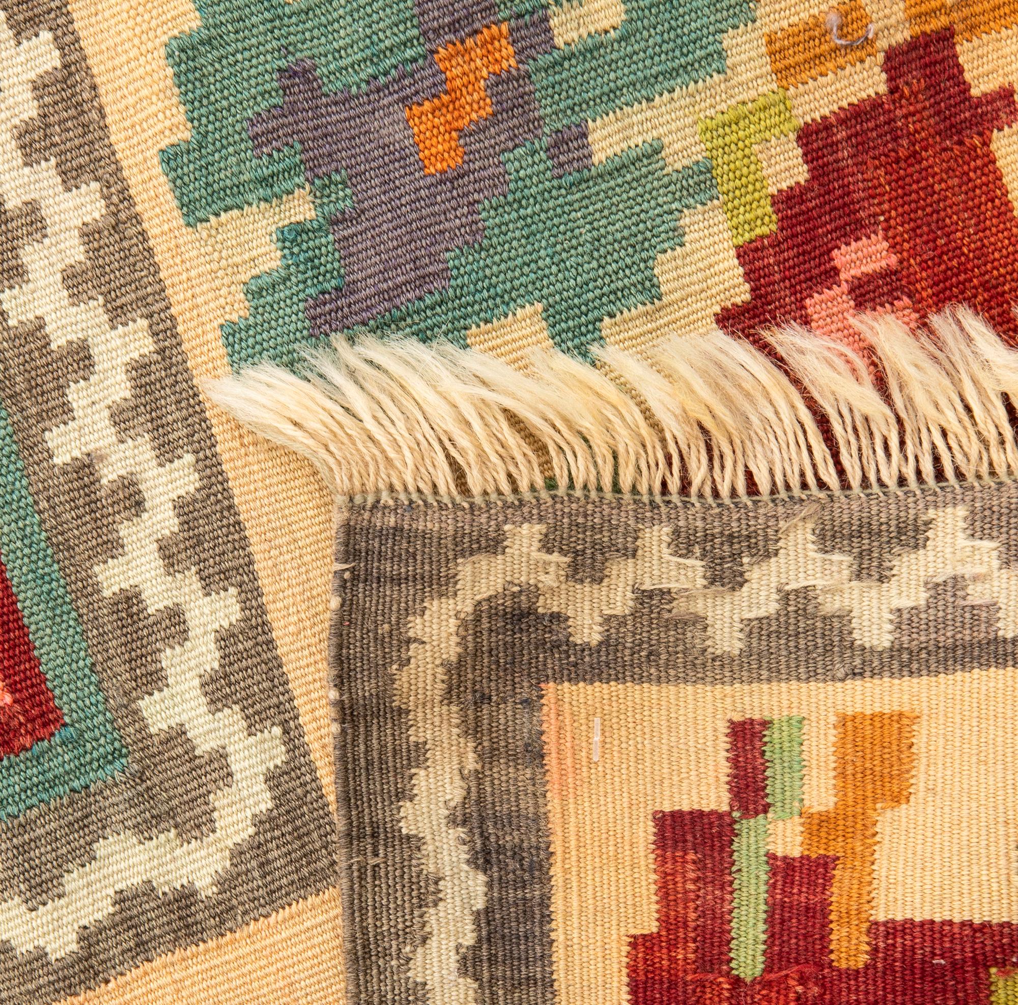 Carpet, Armenian kilim dated 1941 214x141 cm.