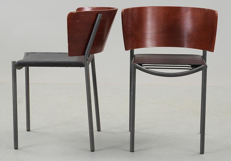 STOLAR, 8 st, "Lilla Hunter", design Philippe Starck, formgiven 1988.