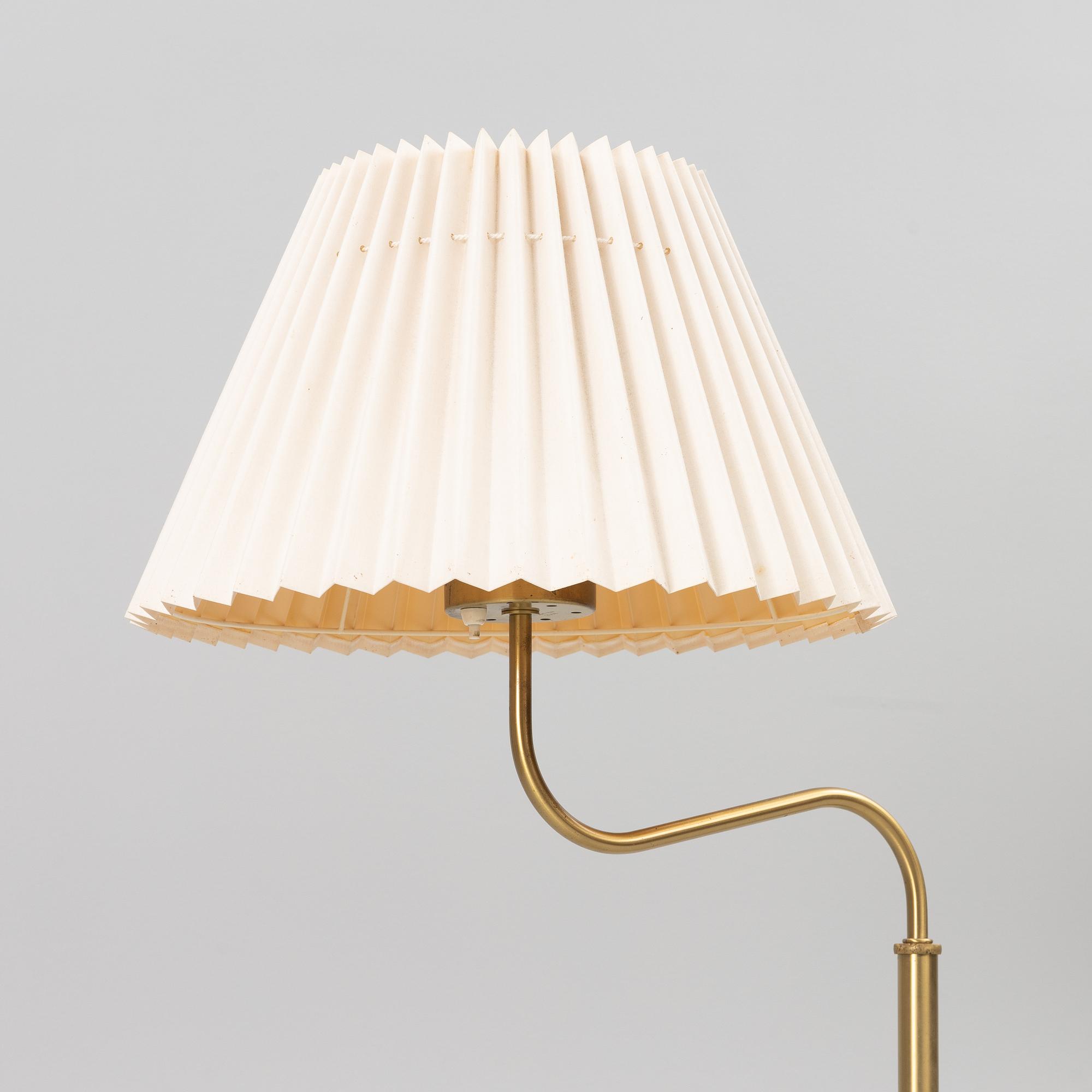 Josef Frank, a model 2568 floor lamp, Firma Svenskt Tenn, Sweden.