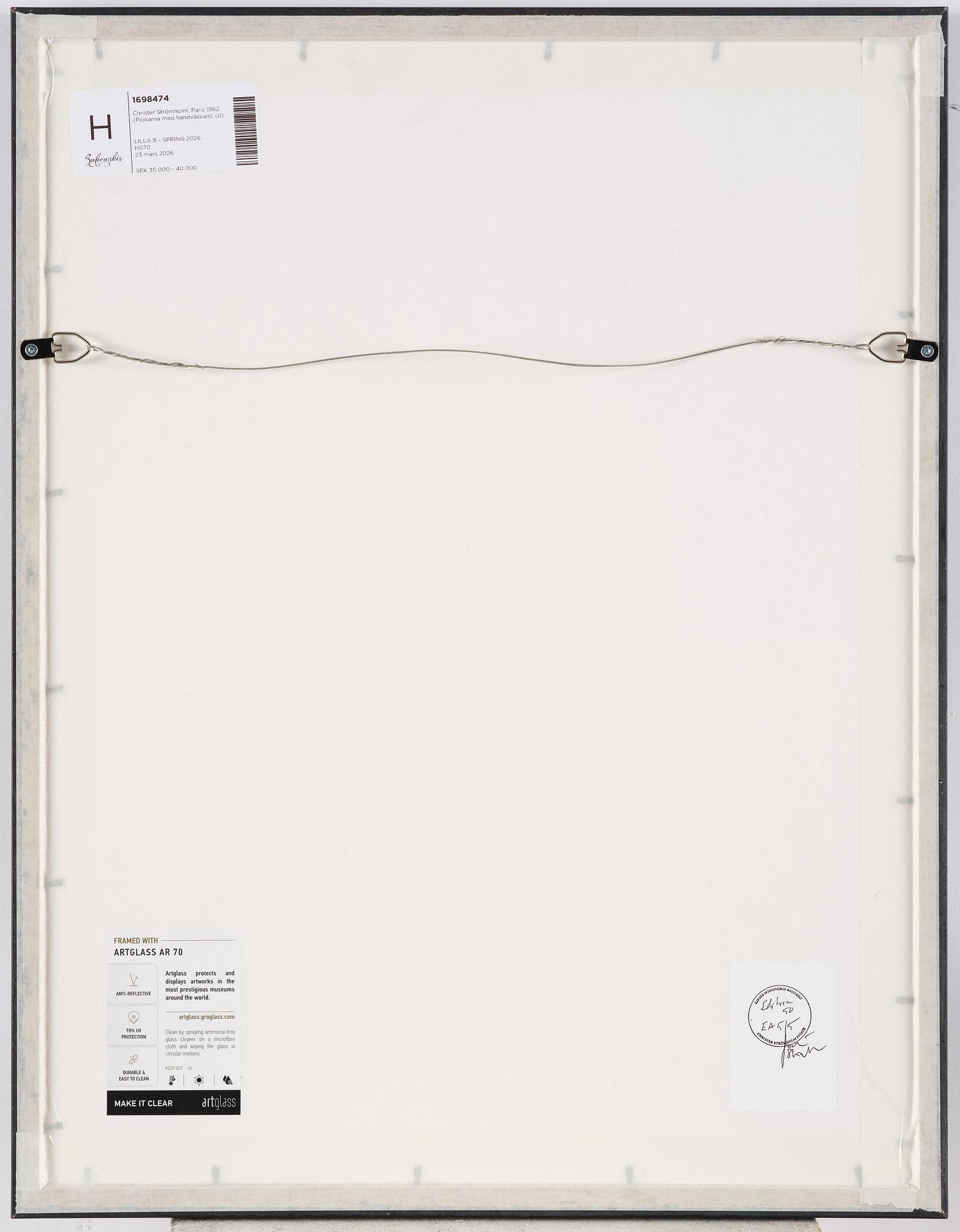 Christer Strömholm, "Paris, 1962".