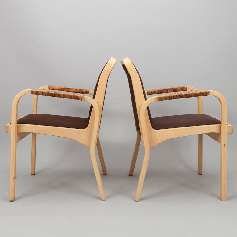 NOJATUOLEJA, 3 kpl, E45, Alvar Aalto, Artek, 1900-luvun loppu.
