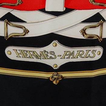 SCARF, siden, "Cavalcalour", design Henri d'Origny, Hermès, Paris.