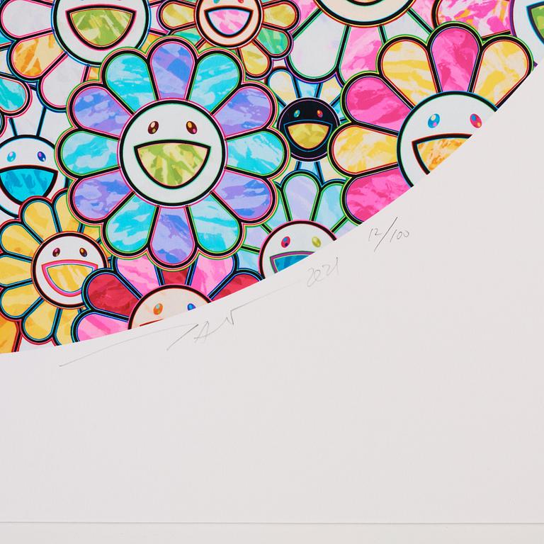 Takashi Murakami, "Thank you for the wonderful destiny".