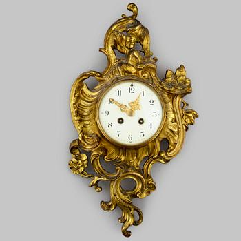 WALL CLOCK, Japy Frères, Louis XVI-style, France, ca 1900.