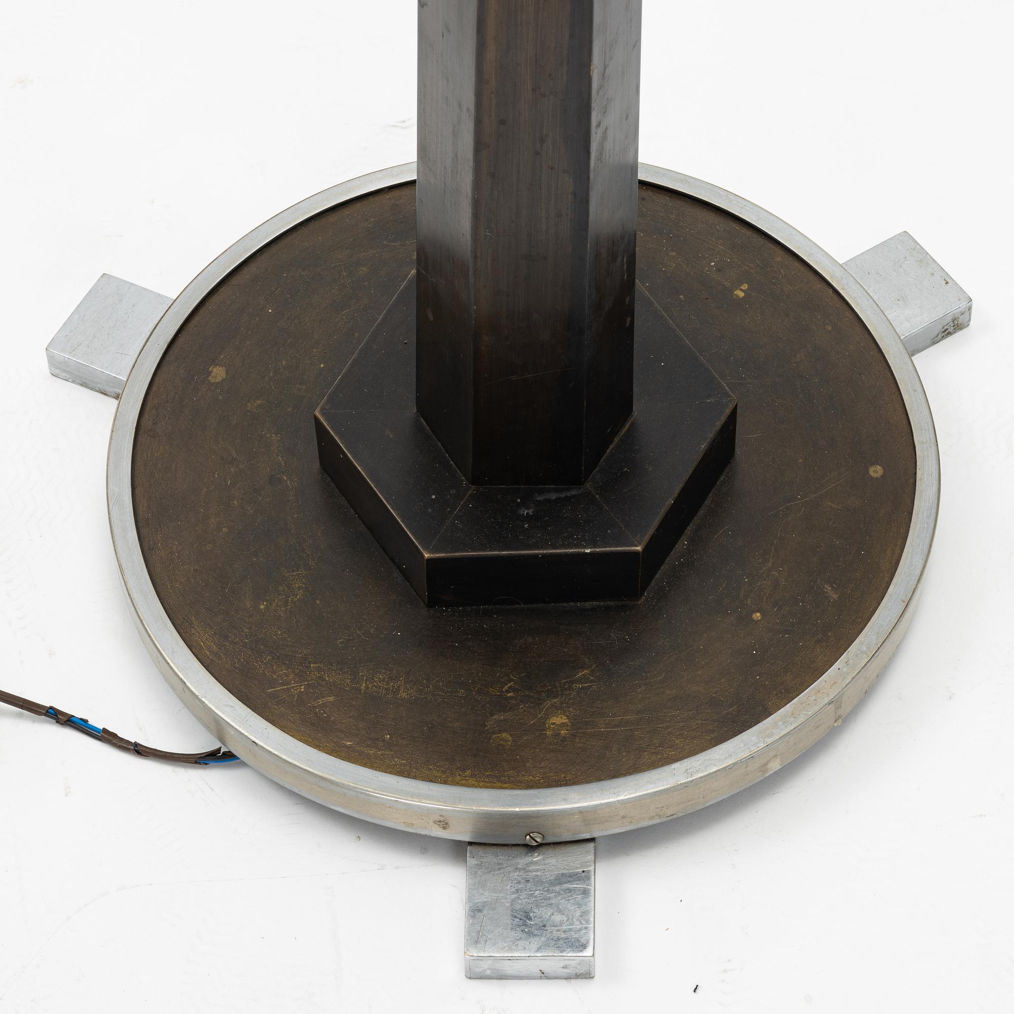 Floor lamp, Art Deco, 1930s.