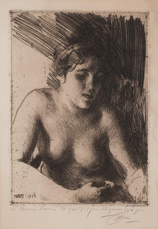 Anders Zorn, "Bust".