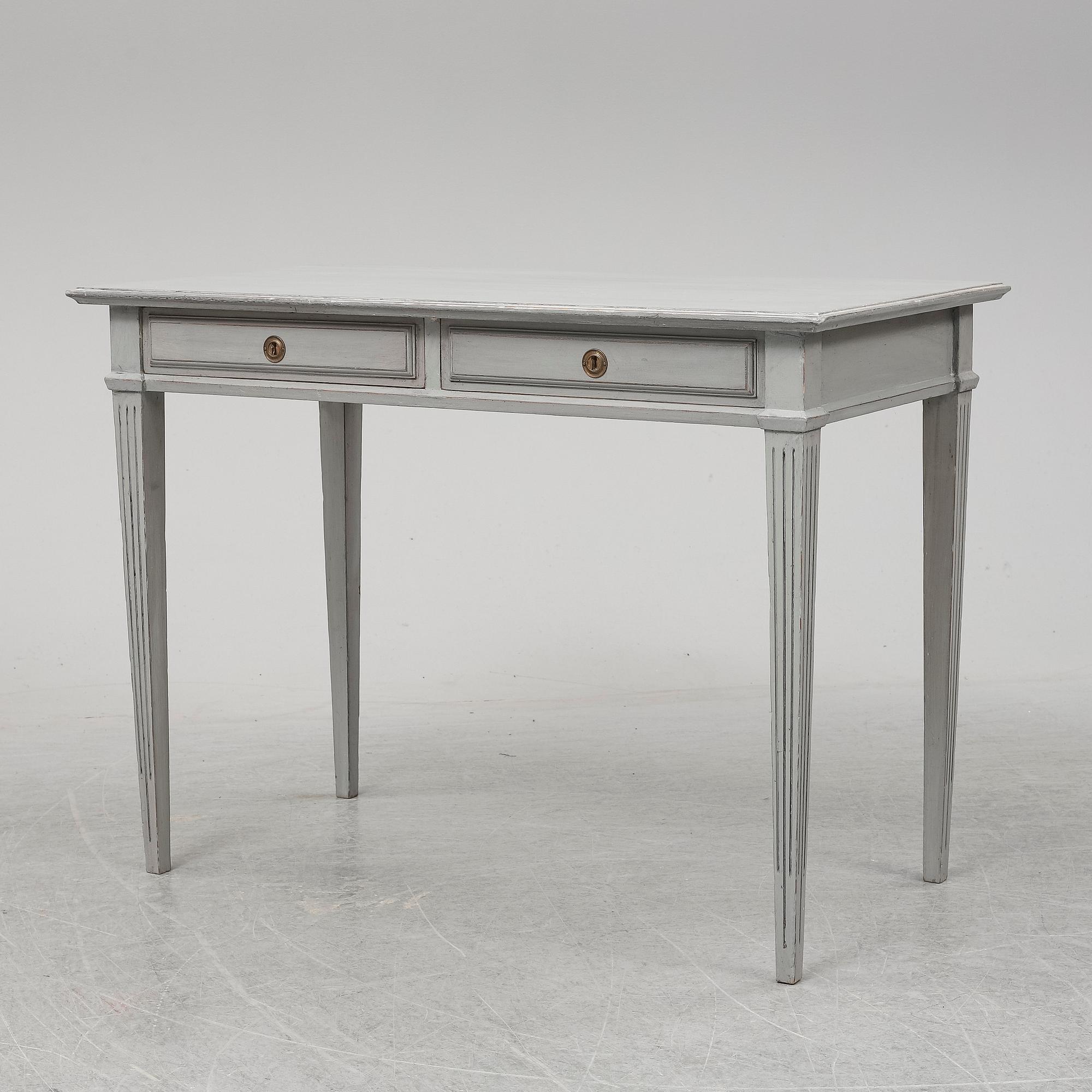 SKRIVBORD, gustaviansk stil, 1900-talets första hälft.