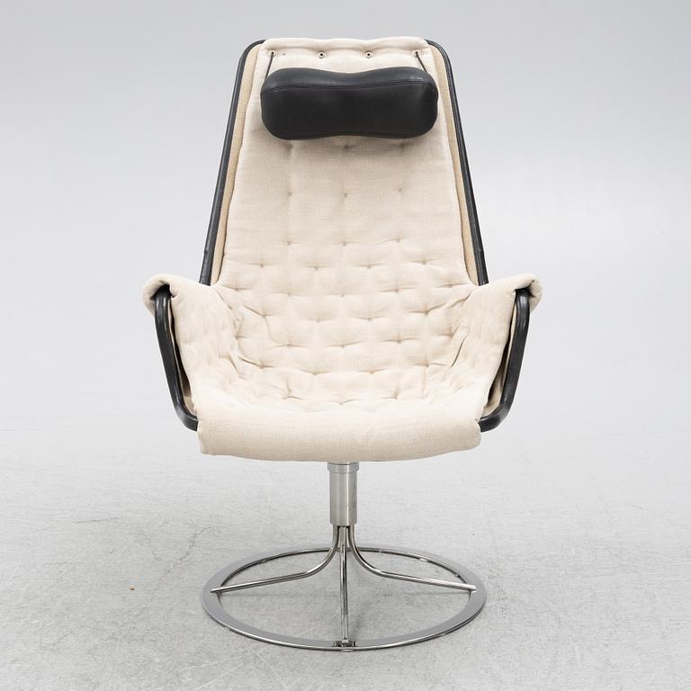 Bruno Mathsson, fåtölj med fotpall "Jetson", DUX, resp Bruno Mathsson International, Värnamo.