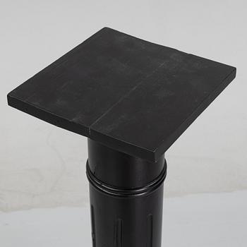 A painted pedestal, early 20th Century.