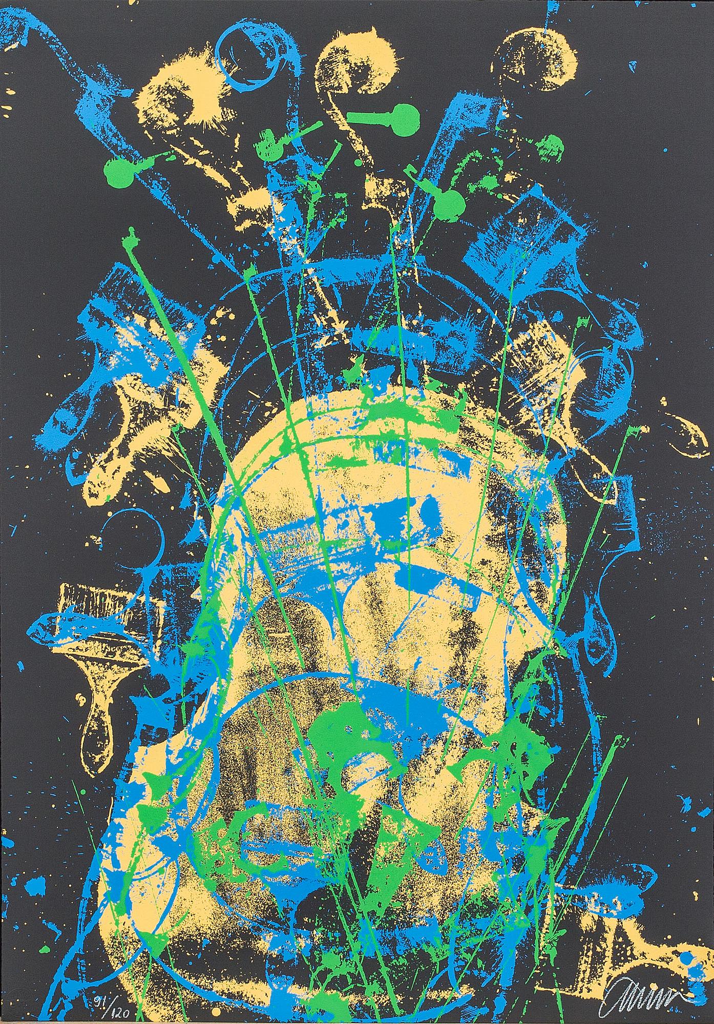 FERNANDEZ ARMAN, serigraph, signed and numbered 91/120.