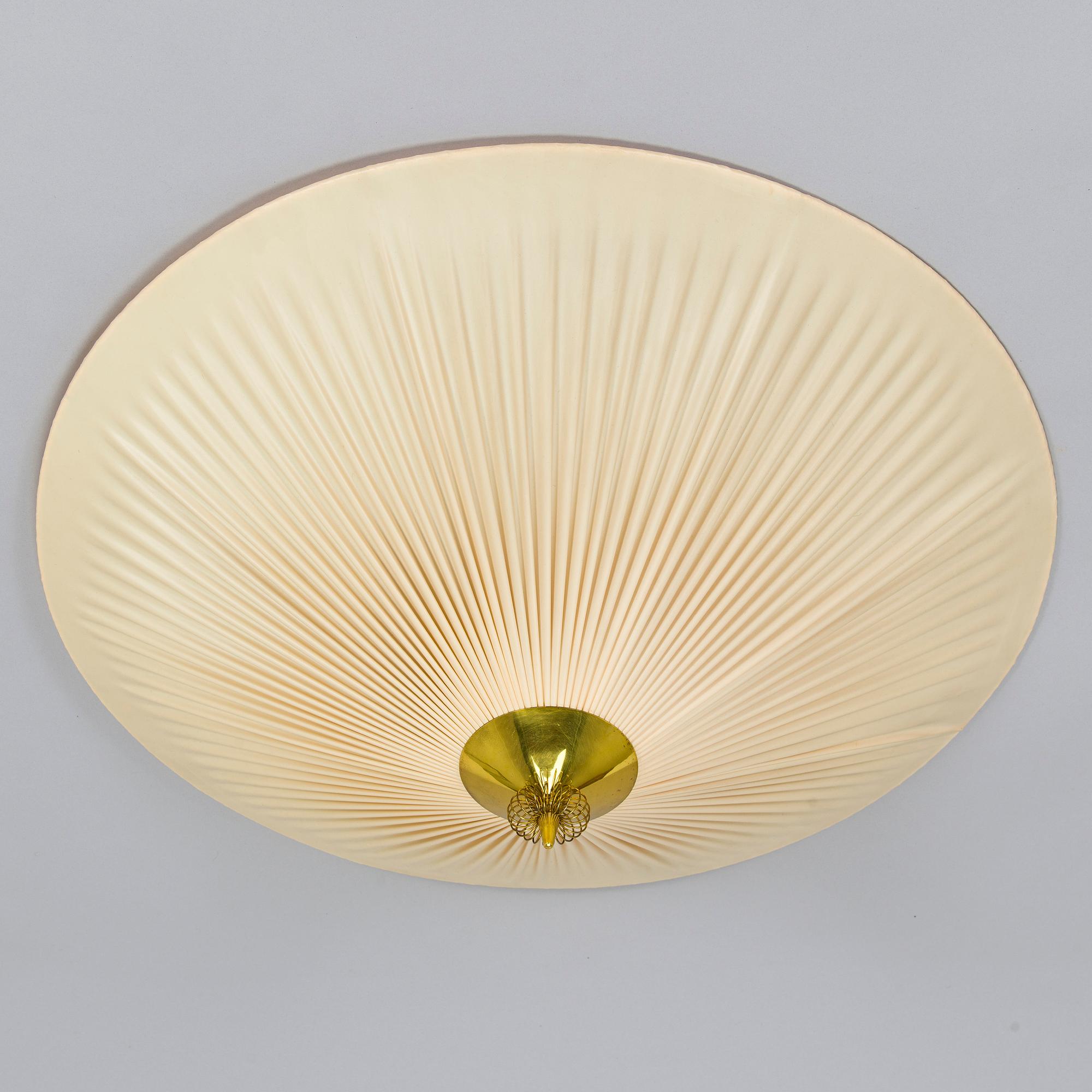 A mid-20th century ceiling light for PSO Pohjoismainen Sähkö Oy,.