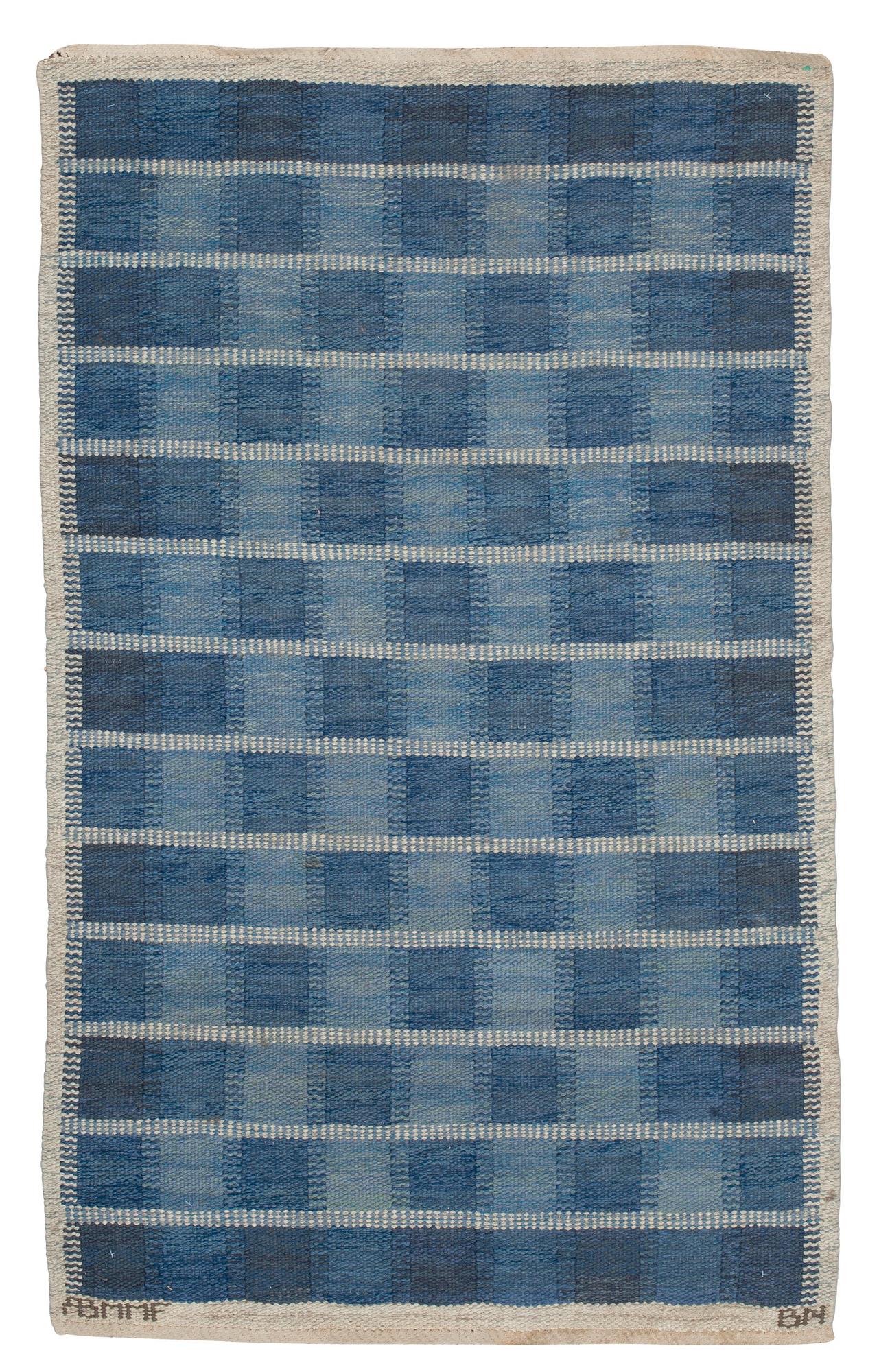 MATTA. "Schackrutan blå". Rölakan. 149,5 x 91 cm. Signerad AB MMF BN.