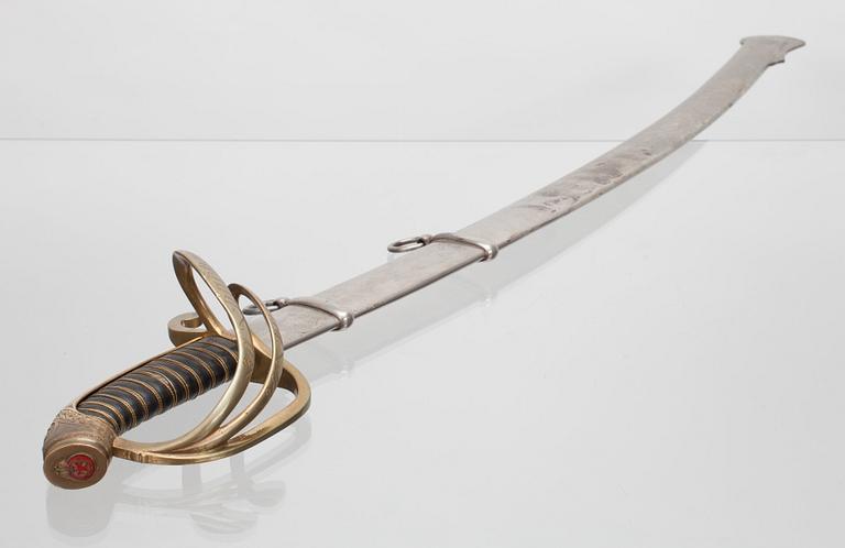 A ST. ANNE'S CAVALRY SWORD.