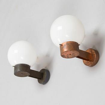 A pair of 1960/1970's wall- / outdoor lights.