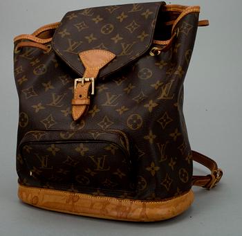 VÄSKA, ryggsäck, Louis Vuitton.