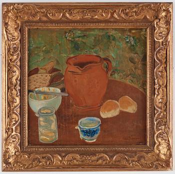 Axel Nilsson, oil on panel, Signed Axel Nilsson and dated 1921.