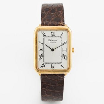 Chopard, wristwatch, 26 x 31.5 (34.5) mm.