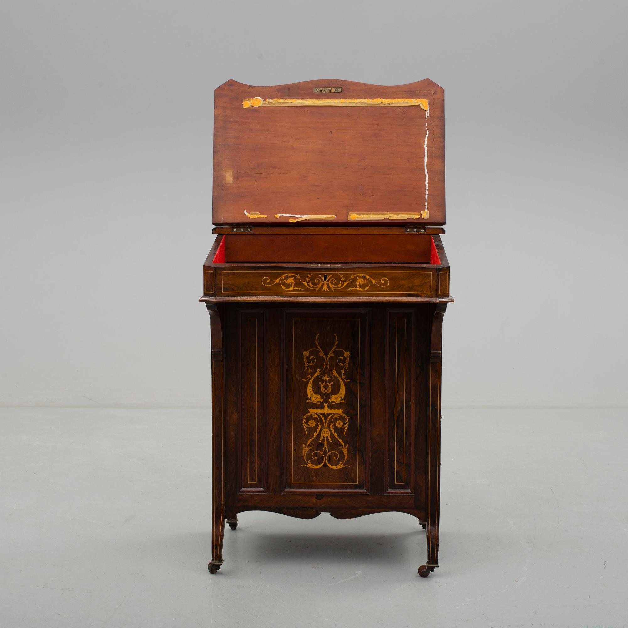 SKRIVPULPET, s k davenport, England, omkring sekelskiftet 1900.