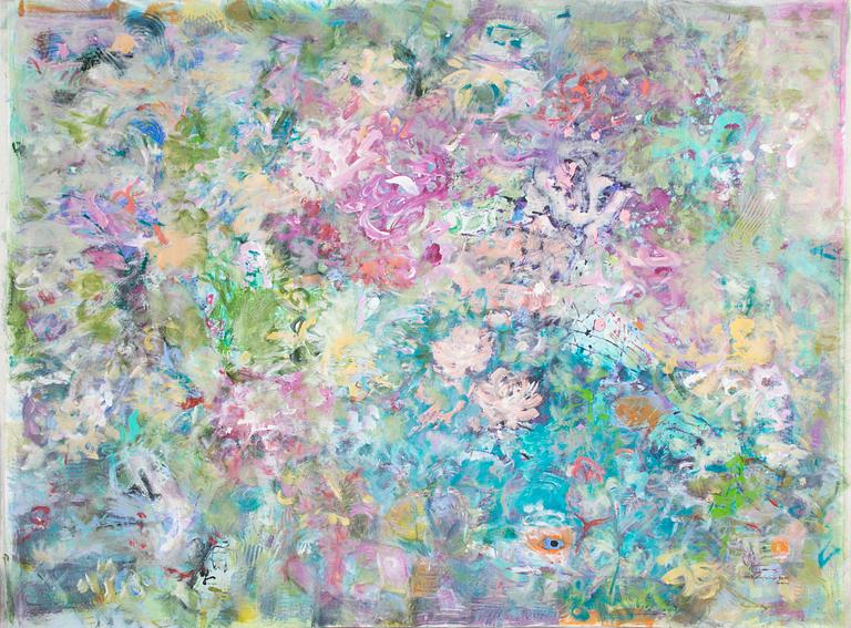 Noel Villafuerte, acrylic on canvas, signed and dated 2021.