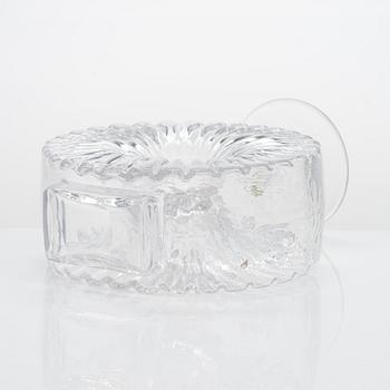 Helena Tynell, flaska, "Solflaskan" Riihimäen Lasi Oy. I produktion 1964-1974.