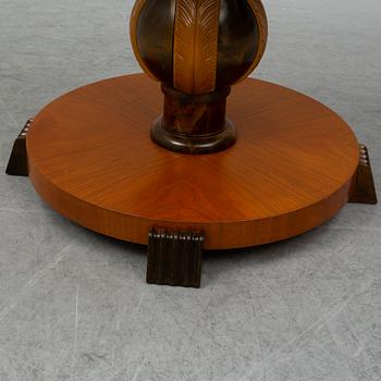 a 1930's-/40's table by Mjölby Intarsia.