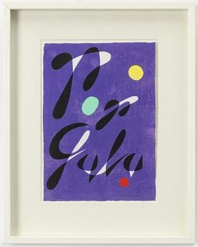 Pierre Olofsson, five colour lithographs.
