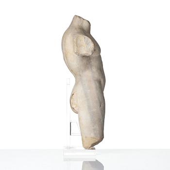 Torso, troligen Italien Grand tour souvenir 1700-tal.