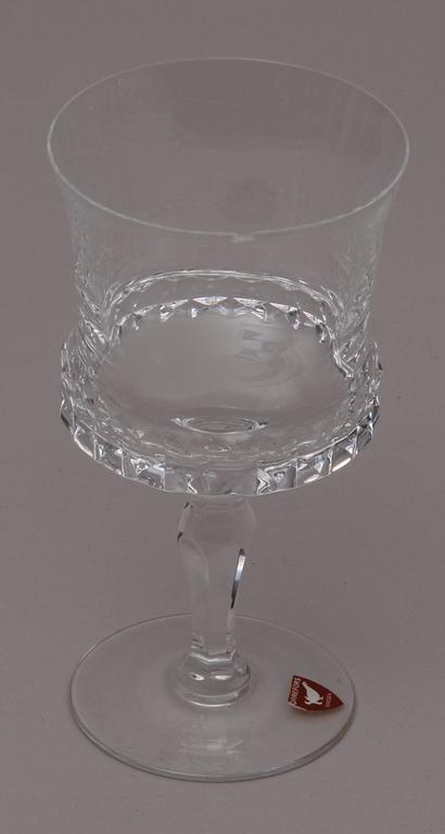 GLASSERVISDELAR, 26 st. "Silvia" Orrefors.