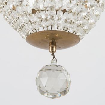 Chandelier, later half of the 20th century.
