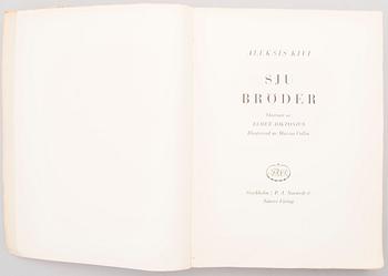 Four books of which two with Loja och Eliel Saarinen's Ex-Libris by Erik O.W. Ehrström, two given as gifts to Saarinen.