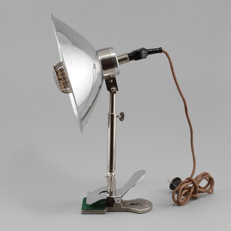 BORDSLAMPA, Glory, Sverige, 1930/40-tal.