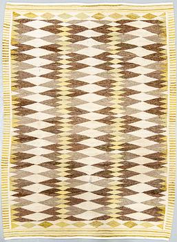 Ingrid Dessau, tillskriven matta "Mexico", sannolikt för Kristianstads Läns Hemslöjd.