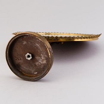 A mid-20th century table mirror, probably Nordiska Kompaniet.