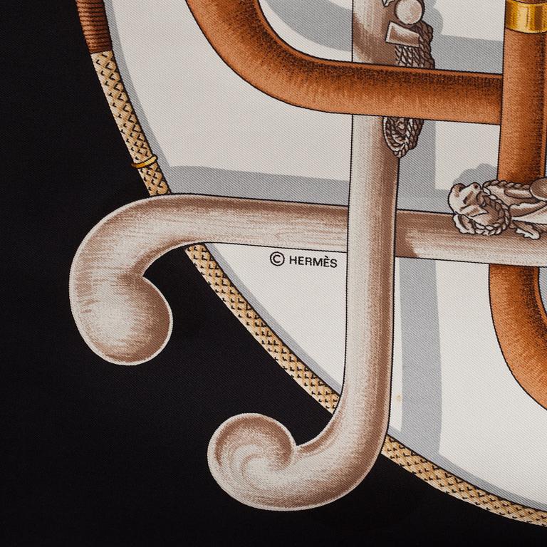 SCARF, "Cannes & Pommeaux" Hermes. Paris.