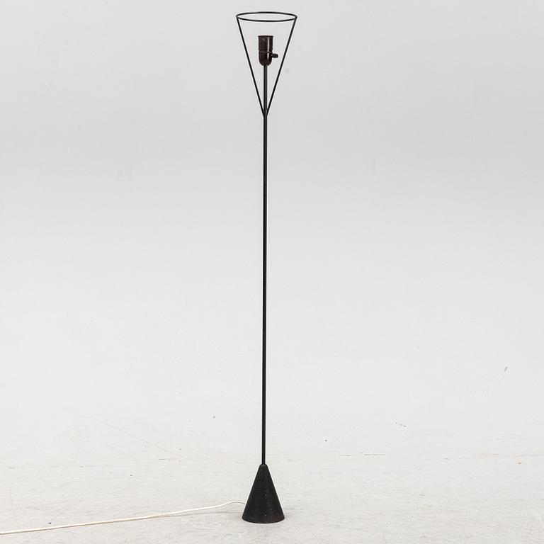 A Swedish Modern floor lamp by Carl Auböck, 'Vice versa', ASEA.